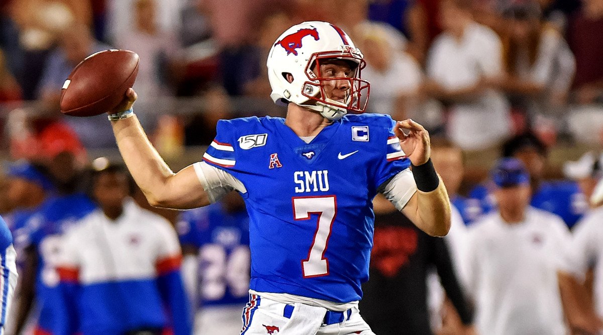 SMU Mustangs Memphis Tigers Undefeated American