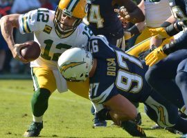 Packers quarterback Aaron Rodgers is ready for a bounce back game as Green Bay hosts Carolina. (Image: USA Today Sports)