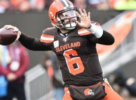 Quarterback Baker Mayfield will try and lead the Browns to its second consecutive win in Thursdayâ€™s Pittsburgh-Cleveland game. (Image: USA Today Sports)