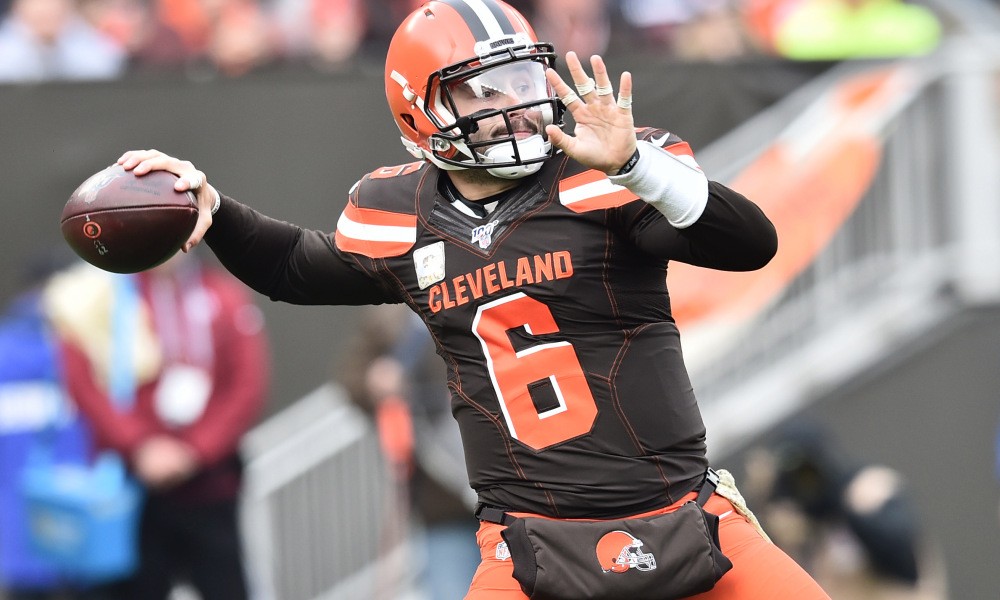 Cleveland quarterback Baker Mayfield 