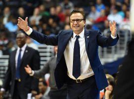 Washington Wizards coach Scott Brooks is the 2/1 favorite to be the first NBA coach fired this season. (Image: USA Today Sports)
