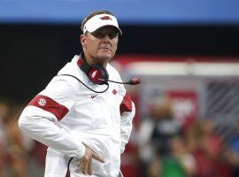 Chad Morris was fired by Arkansas on Sunday after his second losing season. (Image: AP)