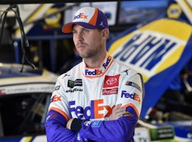 Denny Hamlin had a poor showing last week at Texas Motor Speedway, and is on the playoff bubble entering Sundayâ€™s race at ISM Raceway Phoenix. (Image: LAT)