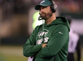 New York Jets head coach Adam Gase, along with Clevelandâ€™s Freddie Kitchens, is rumored to be on the hot seat. (Image: USA Today Sports)