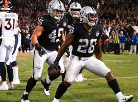 Oakland running back Josh Jacobs is looking to have a bounce-back performance in the Raiders-Chiefs game on Sunday. (Image: USA Today Sports)