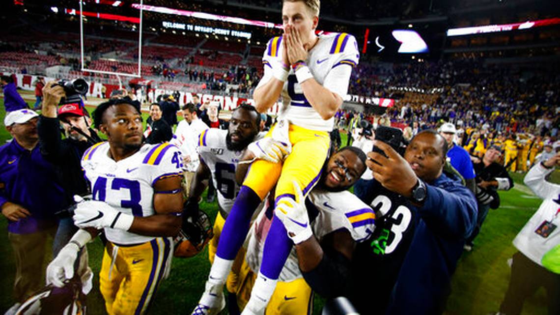 LSU Quarterback Joe Burrow