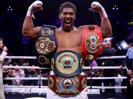 Anthony Joshua regained his three heavyweight championships with an easy decision victory over Andy Ruiz Jr. on Saturday. (Image: Richard Heathcote/Getty)