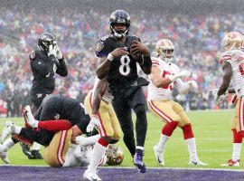 The Baltimore Ravens defeated the San Francisco 49ers 20-17 on Sunday, and are now the undisputed Super Bowl betting favorites. (Image: Patrick Smith/Getty)