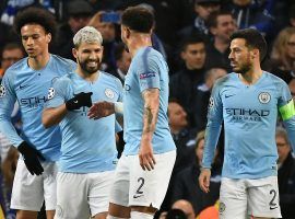 Manchester City enters the knockout stages as the top pick to win the Champions League title. (Image: Ina Fassbender/Getty)