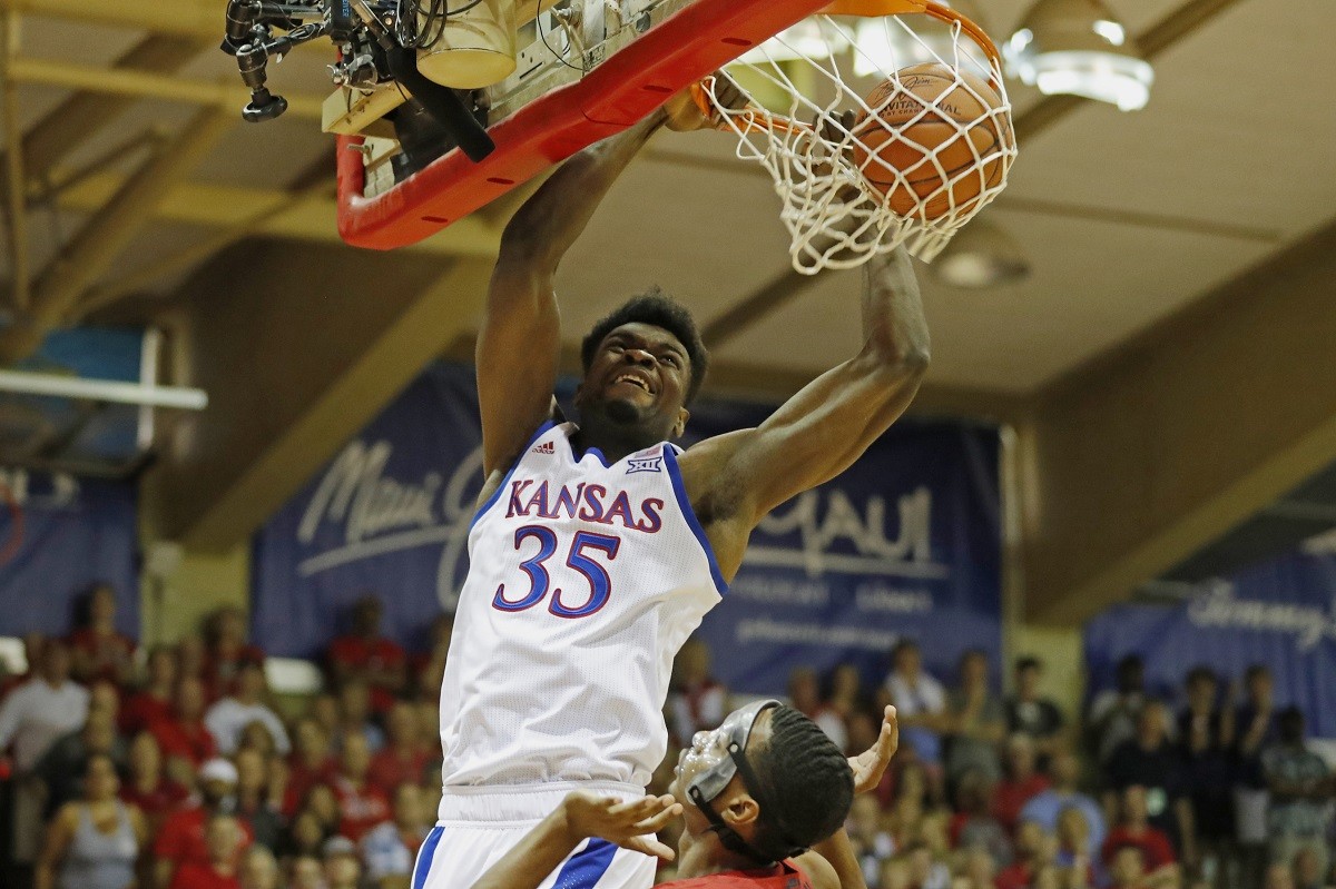 Kansas Jayhawks Udoka Azubuike Devon Dotson