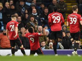 The Europa League draw pitted favorite Manchester United against Club Brugge, which dropped down from the Champions League group stage. (Image: Oli Scarff/AFP/Getty)