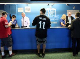 New Jersey sports betting handle continues to rise, with sportsbooks in the state taking in more than $500 million in bets during November (Image: Reuters/Mike Segar)