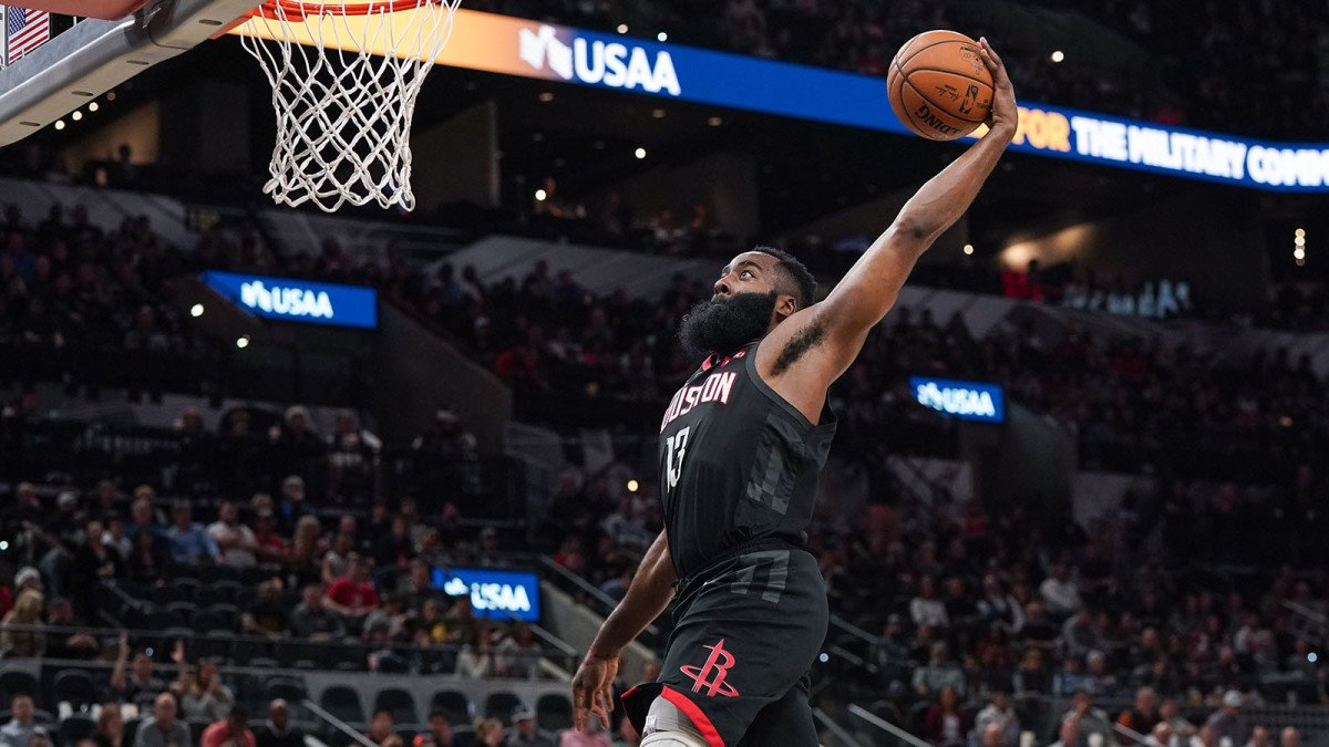 Rockets Spurs James Harden