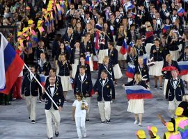 The Russian flag wonâ€™t be seen at the 2020 or 2022 Olympics due to a doping ban instituted by WADA. (Image: AFP/Getty)