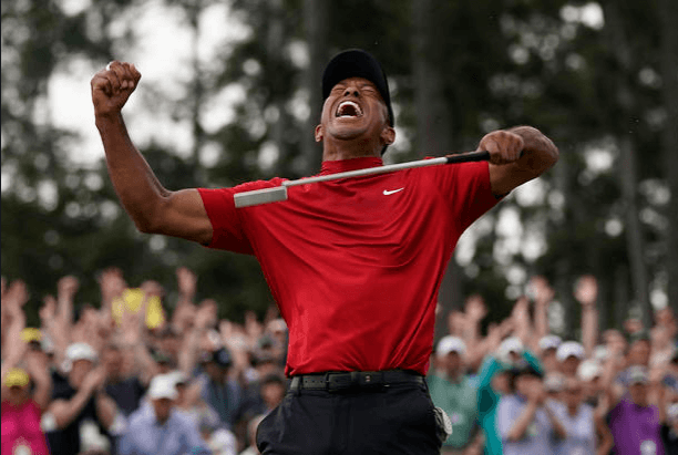 Tiger Woods at 2019 Masters