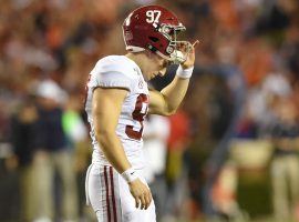 Alabama lost its rivalry game to Auburn when Crimson Tide kicker Joseph Bulovas missed a 30-yarder late in the game. (Image: USA Today Sports)