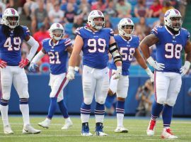 The Buffalo Bills defense will get a test against the Baltimore Ravens on Sunday as the two angle for the NFL Playoffs. (Image: Getty)