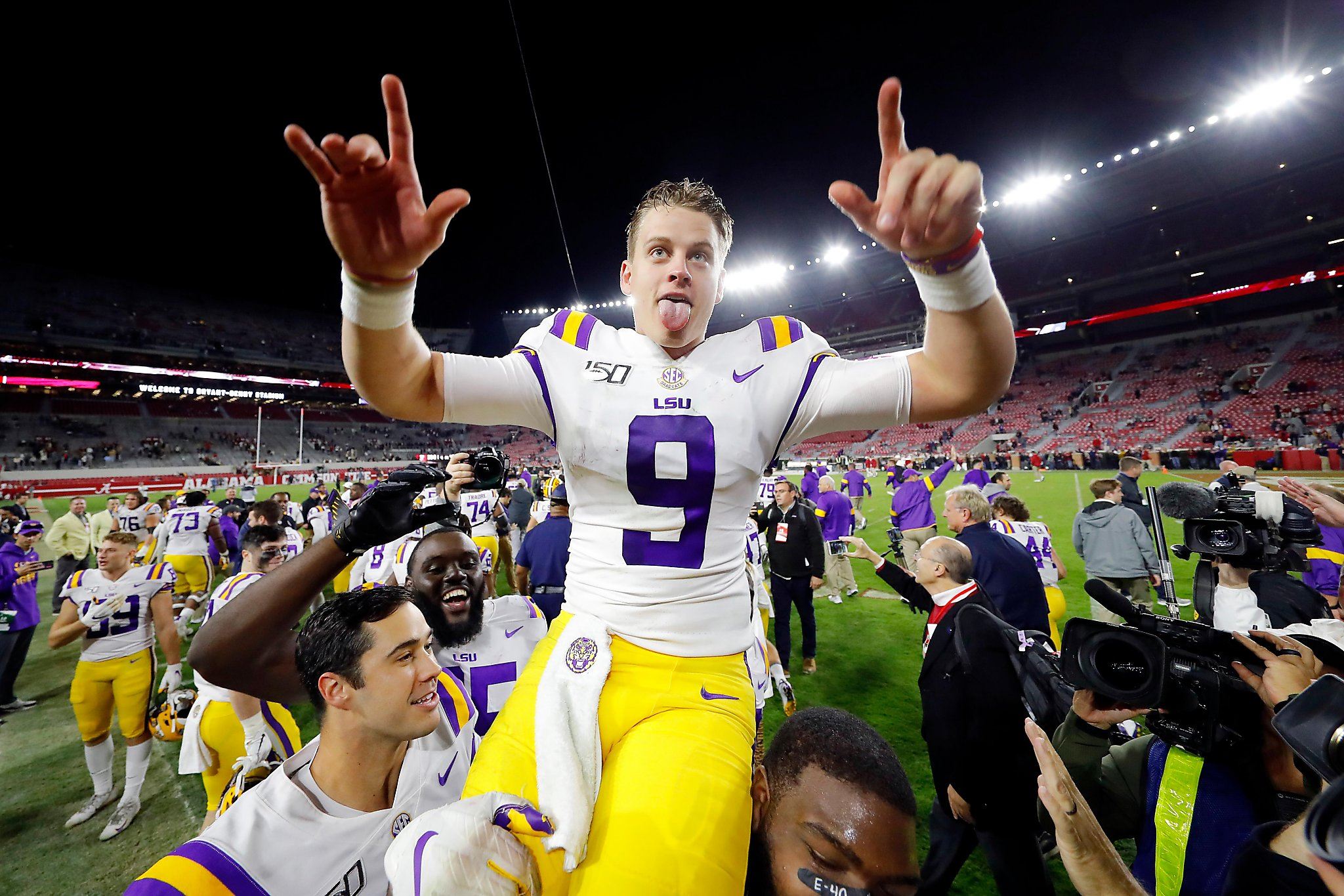 LSU quarterback Joe Burrow Heisman Trophy