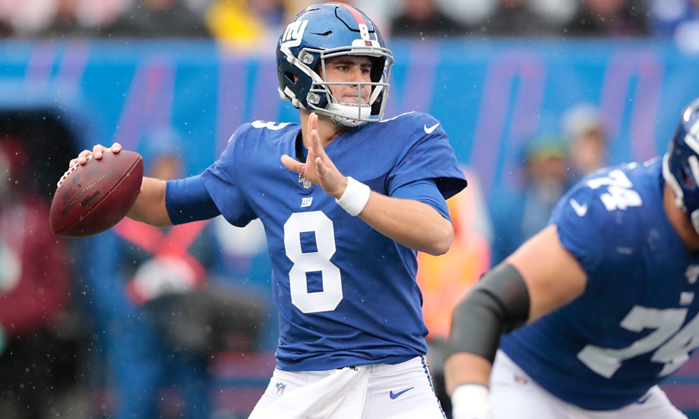 New York Giants quarterback Daniel Jones