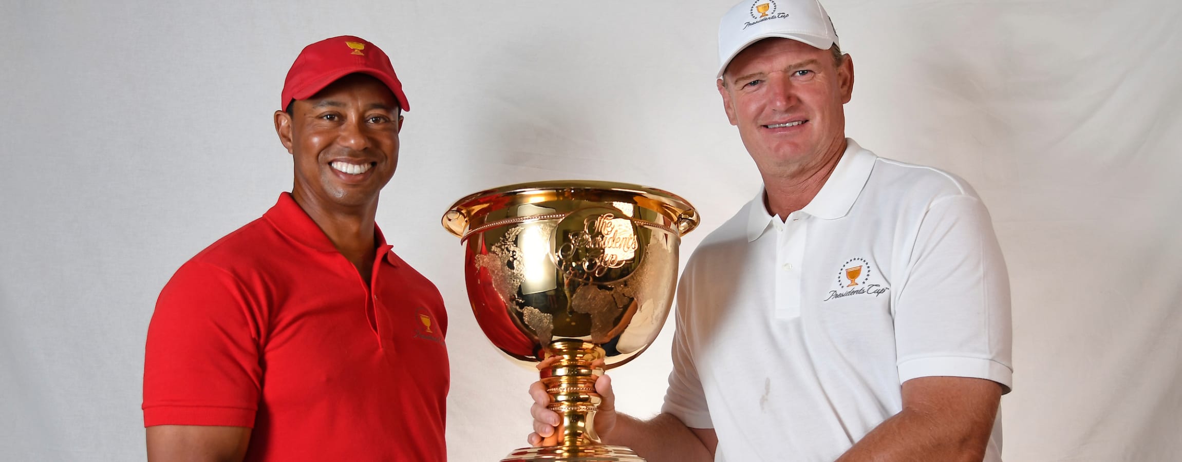 Presidents Cup Captains Tiger Woods and Ernie Els