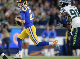 Los Angeles Rams quarterback Jared Goff has a chance to upset San Francisco in the teamâ€™s Saturday NFL game. (Image: USA Today Sports)