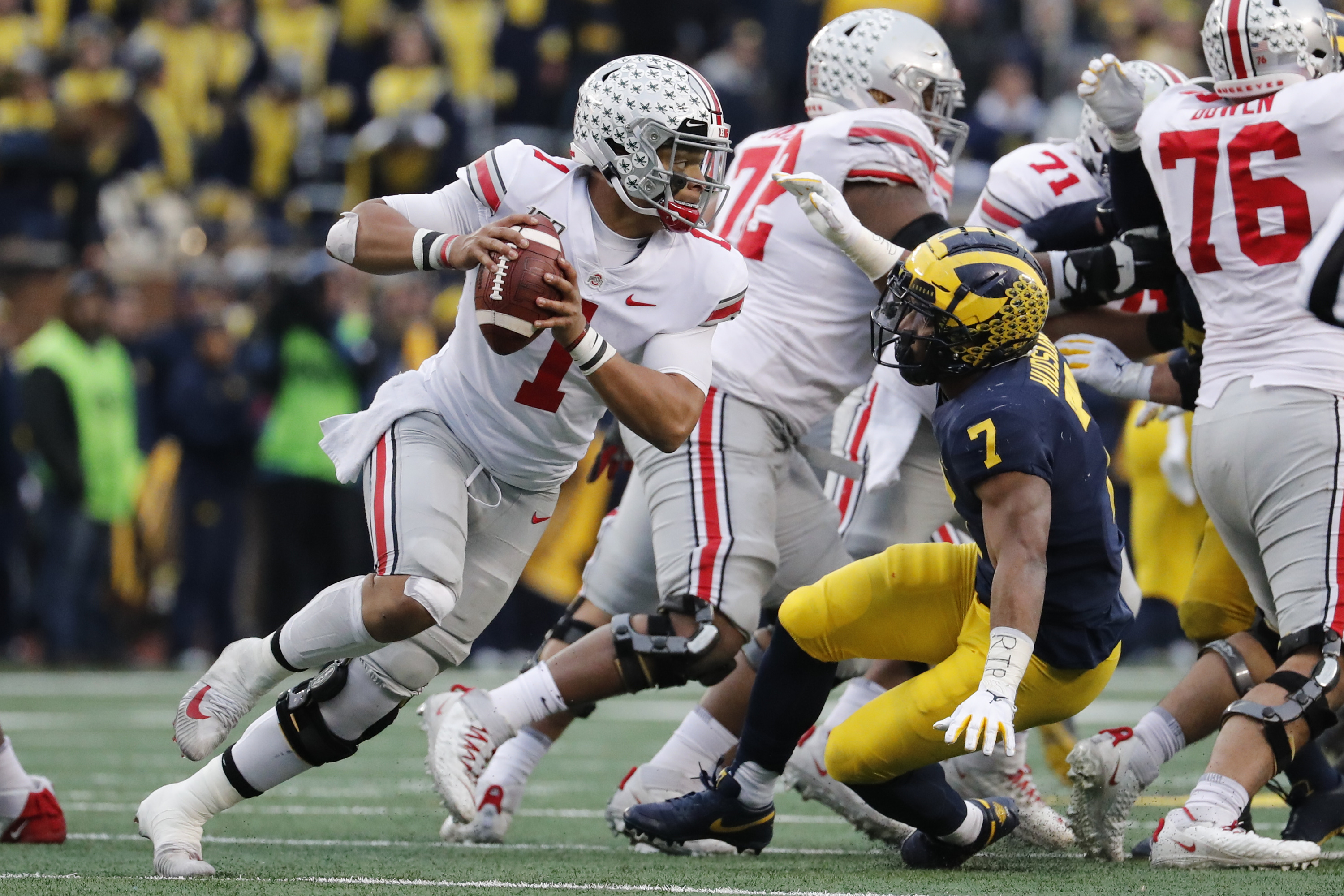 Ohio State quarterback Justin Fields College Football Playoff semifinal 