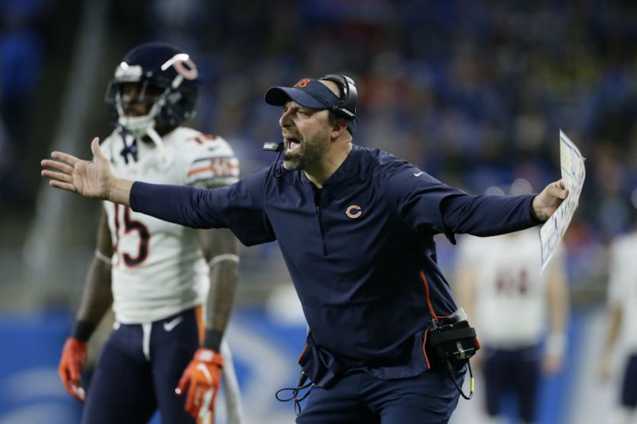 Chicago coach Matt Nagy