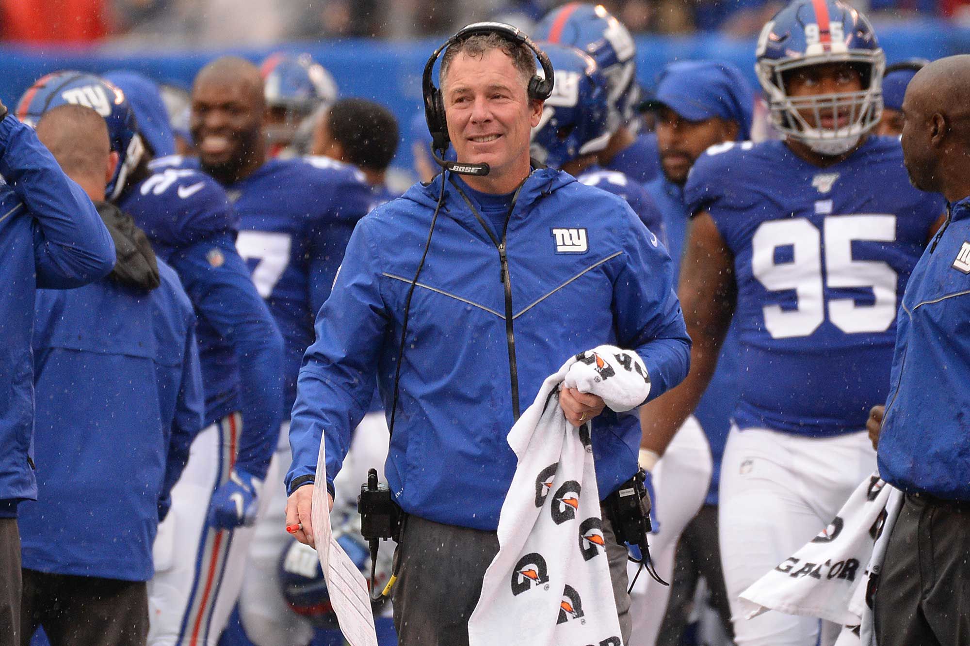 New York Giants head coach Pat Shurmur 