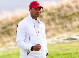 Captain Tiger Woods is the subject of several Presidents Cup prop bets regarding how much he will play in the event. (Image: Getty)