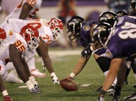 The Kansas City Chiefs and Baltimore Ravens are the top two favorites to win the 2020 Super Bowl. (Image: Rob Carr/Getty)