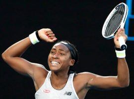 Coco Gauff beat Naomi Osaka to reach the fourth round of the 2020 Australian Open on Friday. (Image: EPA)