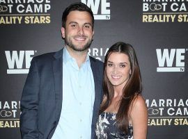 Jade Roper Tolbert (right) was stripped of her $1 million DraftKings prize after accusations that she colluded with husband Tanner Tolbert (left) to gain an advantage. (Image: Mediapunch/Shutterstock)