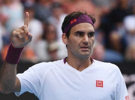 Roger Federer survived seven match points to defeat Tennys Sandgren in the quarterfinals of the Australian Open. (Image: Getty)
