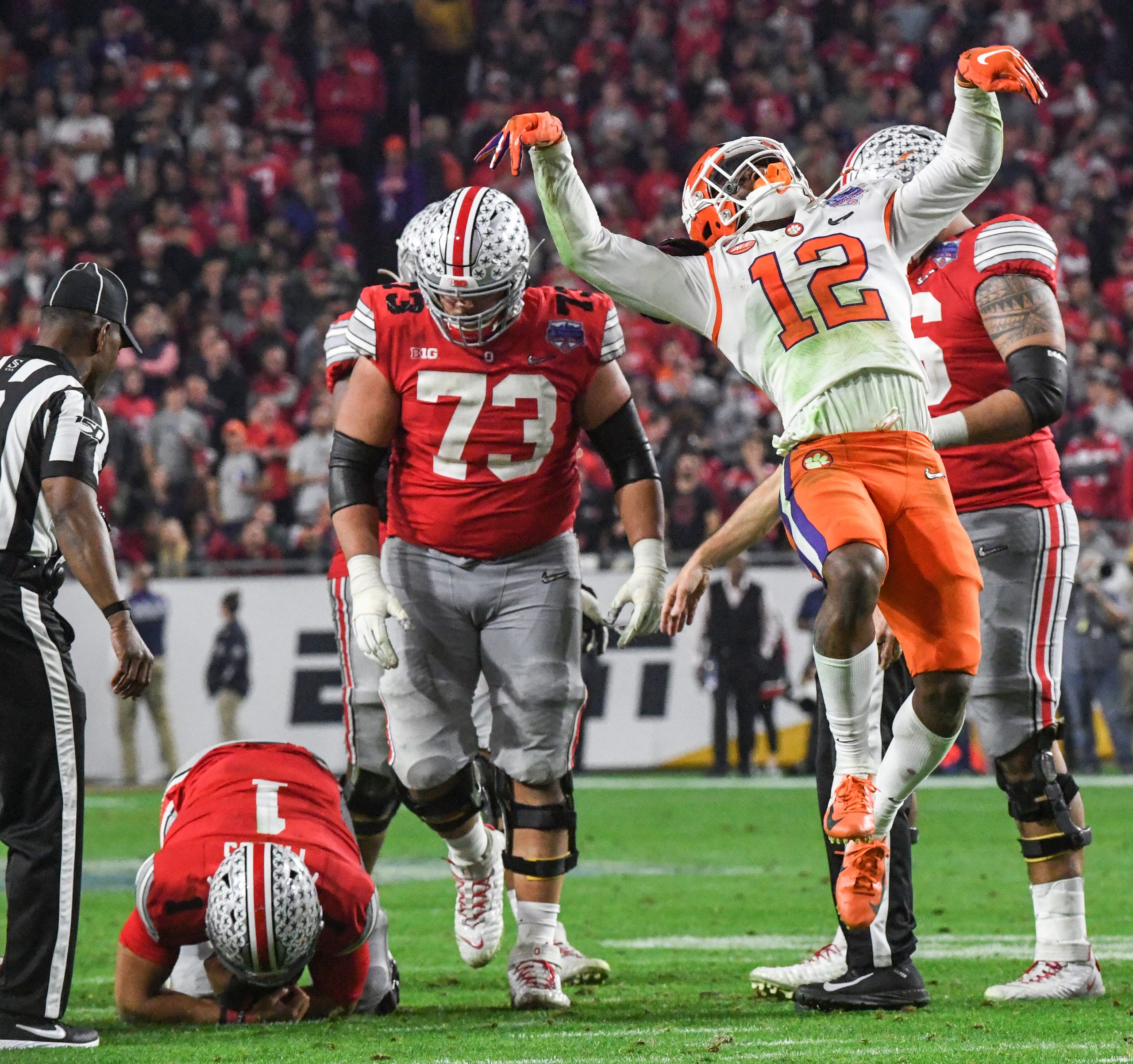 Clemson-LSU National Championship game 