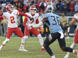 Kansas City punter Dustin Colquitt has 30/1 odds on a Super Bowl longshot prop bet that he will throw a pass. Like he did earlier in the season. (Image: KC Star)