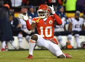 Kansas City Tyreek Hill told reporters that defenses canâ€™t cover him or other receivers on the team. (Image: Getty)