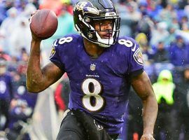 Baltimore quarterback Lamar Jackson will be in one of four AFC and NFC Divisional Playoff games this weekend. (Image: Tommy Gilligan)