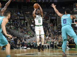 Boston Celticsâ€™ Kemba Walker is part of the Westgate Las Vegas SuperBook â€œWho Will Have Moreâ€ Super Bowl prop bets. (Image: Getty)