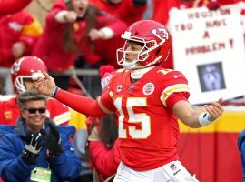 Patrick Mahomes will be leading Kansas City in Sundayâ€™s AFC Championship, and if victorious, will face the winner of the NFC Championship game. (Image: Getty)