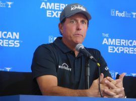 Phil Mickelson talked to the media on Wednesday and said he is ready physically and mentally for a strong season. (Image: John Reger)