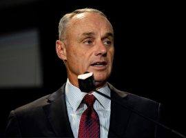 Baseball commissioner Rob Manfred said he would not strip the World Series titles away from Houston and Boston in the MLB cheating scandal. (Image: Getty)