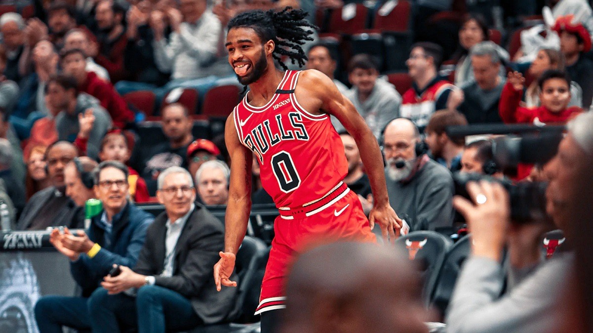 Hot rookie Coby White Chicago Bulls