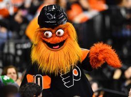 Philadelphia Flyers mascot Gritty has been cleared of any wrongdoing after police investigated an alleged incident in which he was accused of punching a young fan. (Image: Kyle Ross/Icon Sportswire/Getty)
