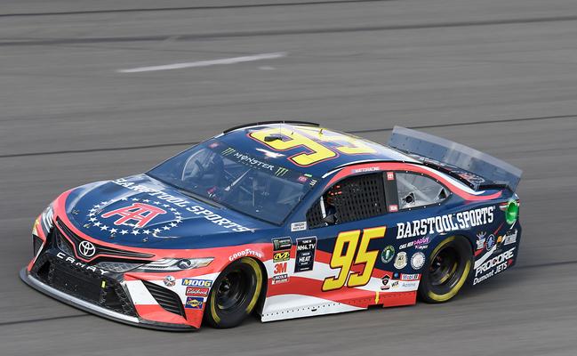 Barstool Sports sponsored NASCAR car