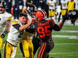 The NFL reinstated Myles Garrett, lifting his indefinite suspension after just six games missed. (Image: Erik Drost/Flickr)