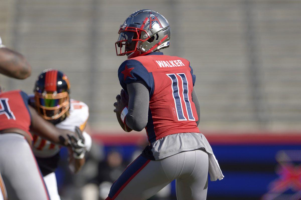 Houston roughnecks qb phillip walker