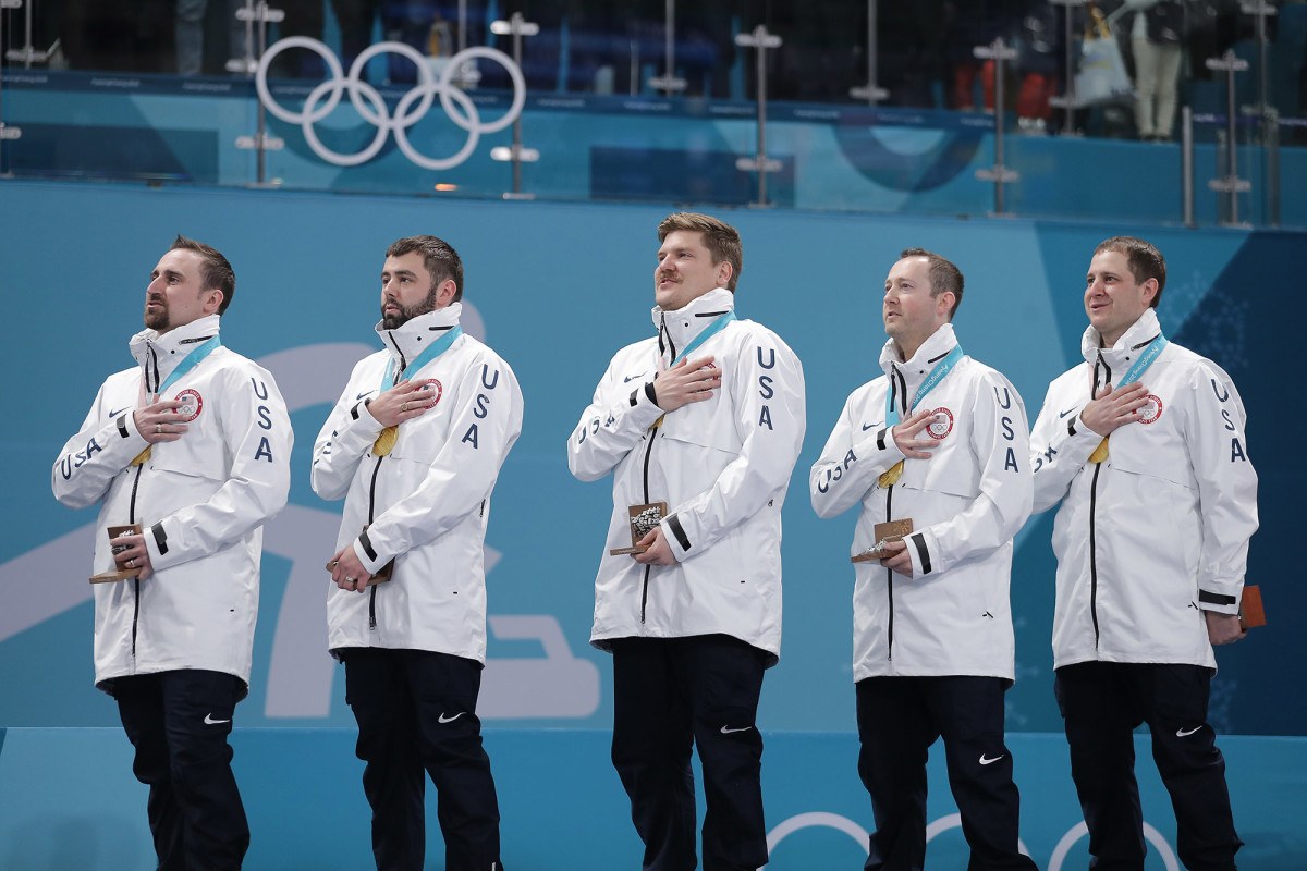 Team Shuster Olympics Curling