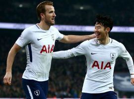 Tottenham heads into the Champions League knockout stages without Harry Kane (left) or Son Heung-min (right), both of whom are out with injuries. (Image: Jordan Mansfield/Getty)