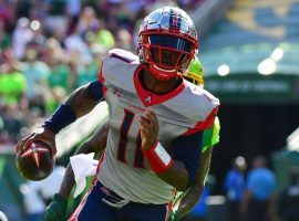 PJ Walker has been outstanding for the Houston Roughnecks, and leads the title favorites against the Dallas Renegades in Week 4 of the XFL season. (Image: Getty)