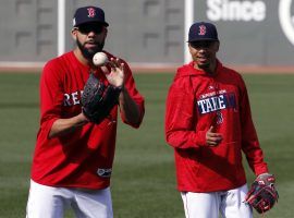 Boston pitcher David Price, left, is part of the Mookie Betts trade and the two are reportedly going to Los Angeles. (Image: AP)